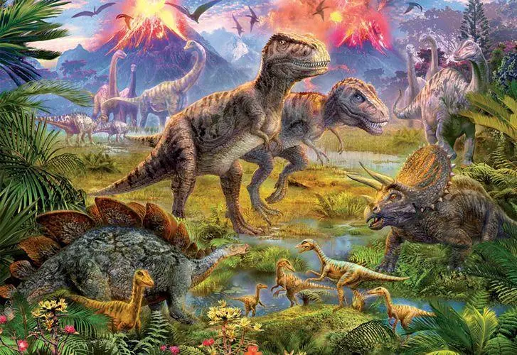 Bild: 8412668159693 | Educa - Dinosaurier-Treffen - Puzzle | Mgl | Spiel | 159693 | Deutsch