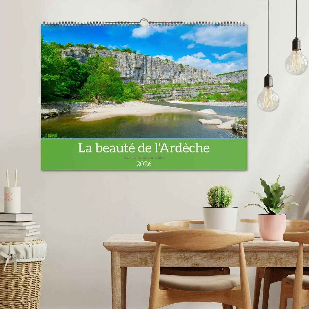 Bild: 9783457289693 | La beauté de l'Ardèche (Calendrier mural 2026 DIN A2 vertical),...