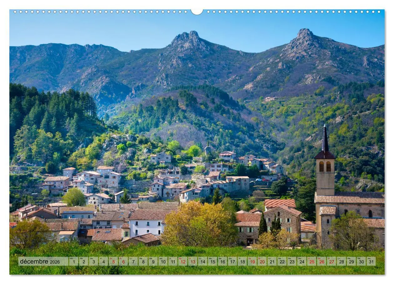 Bild: 9783457289693 | La beauté de l'Ardèche (Calendrier mural 2026 DIN A2 vertical),...