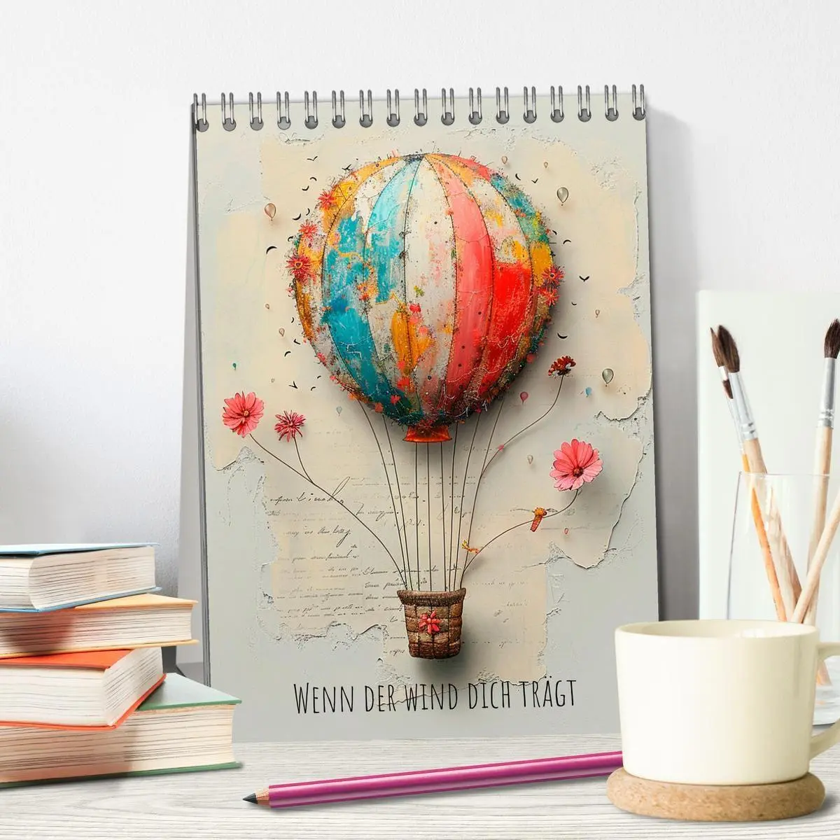 Bild: 9783569089693 | Wenn der Wind dich trägt (Tischkalender 2027 DIN A5 hoch), CALVENDO...