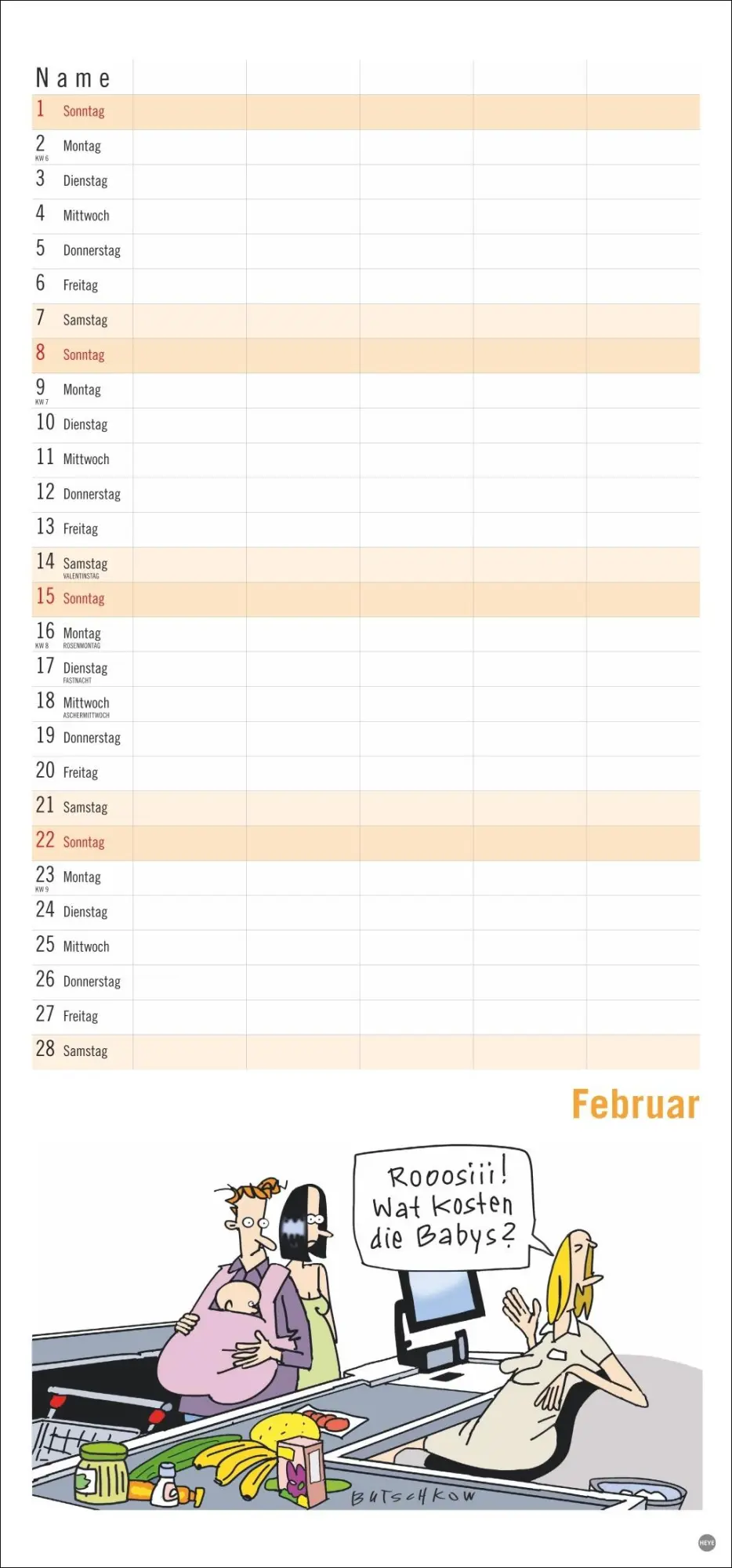 Bild: 9783756409693 | Peter Butschkow: Familienplaner 2026 | Peter Butschkow | Kalender