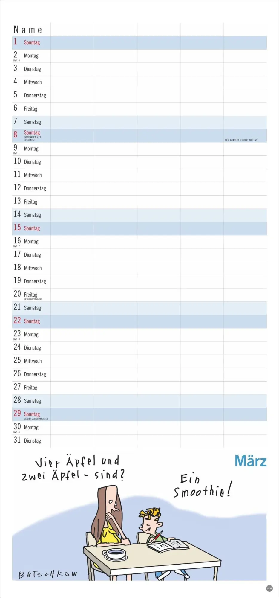 Bild: 9783756409693 | Peter Butschkow: Familienplaner 2026 | Peter Butschkow | Kalender