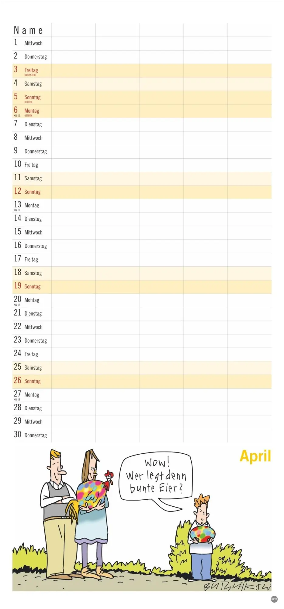Bild: 9783756409693 | Peter Butschkow: Familienplaner 2026 | Peter Butschkow | Kalender