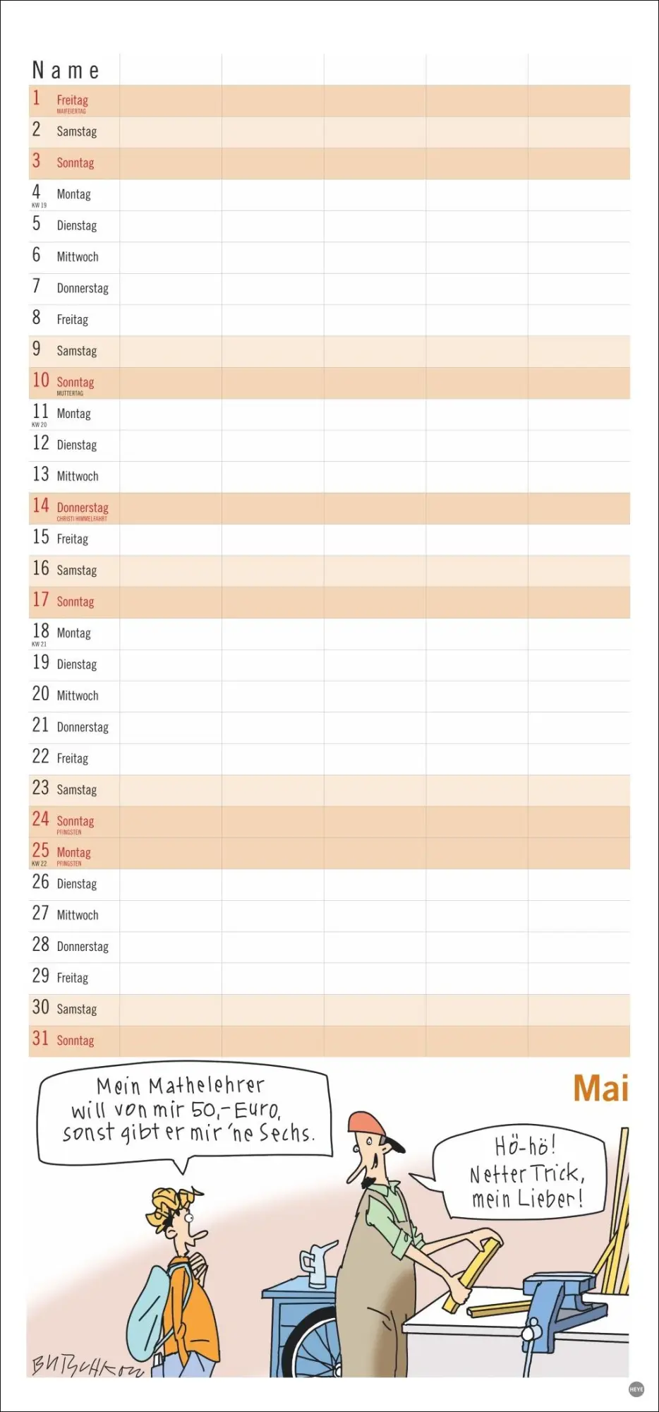Bild: 9783756409693 | Peter Butschkow: Familienplaner 2026 | Peter Butschkow | Kalender