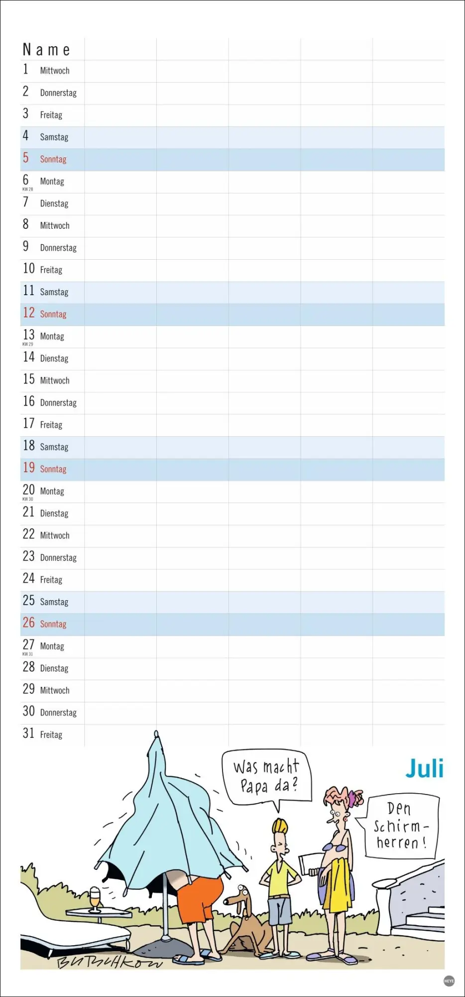 Bild: 9783756409693 | Peter Butschkow: Familienplaner 2026 | Peter Butschkow | Kalender