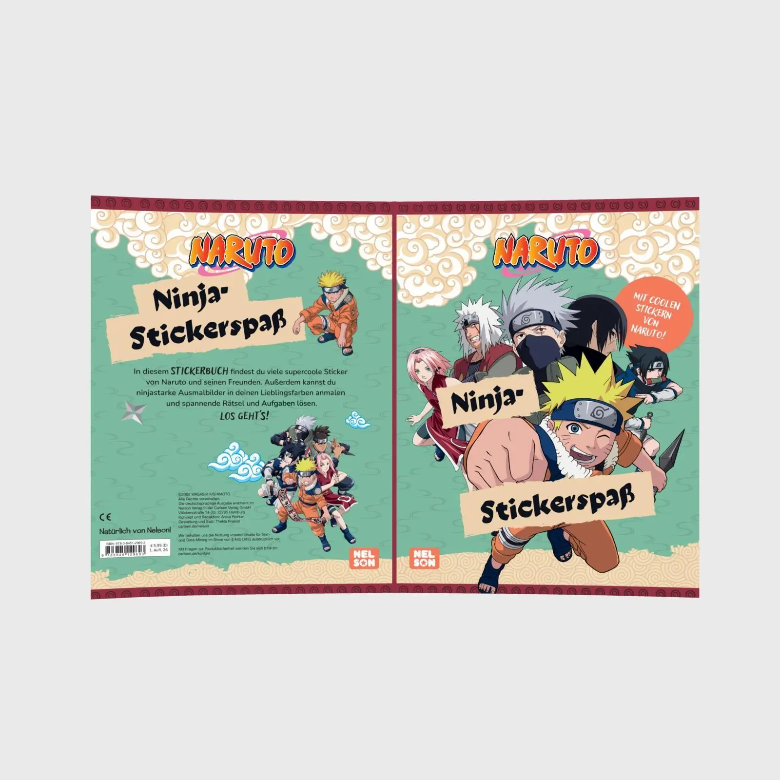Bild: 9783845129693 | Naruto: Ninja-Stickerspaß | Taschenbuch | 24 S. | Deutsch | 2026