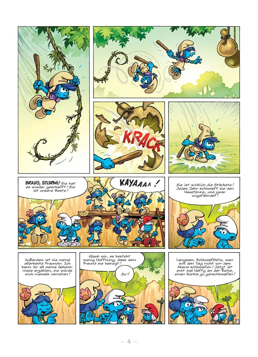 Bild: 9783958399693 | Die Schlümpfe und das verlorene Dorf. Band 2 | Schlumpfblütes Verrat
