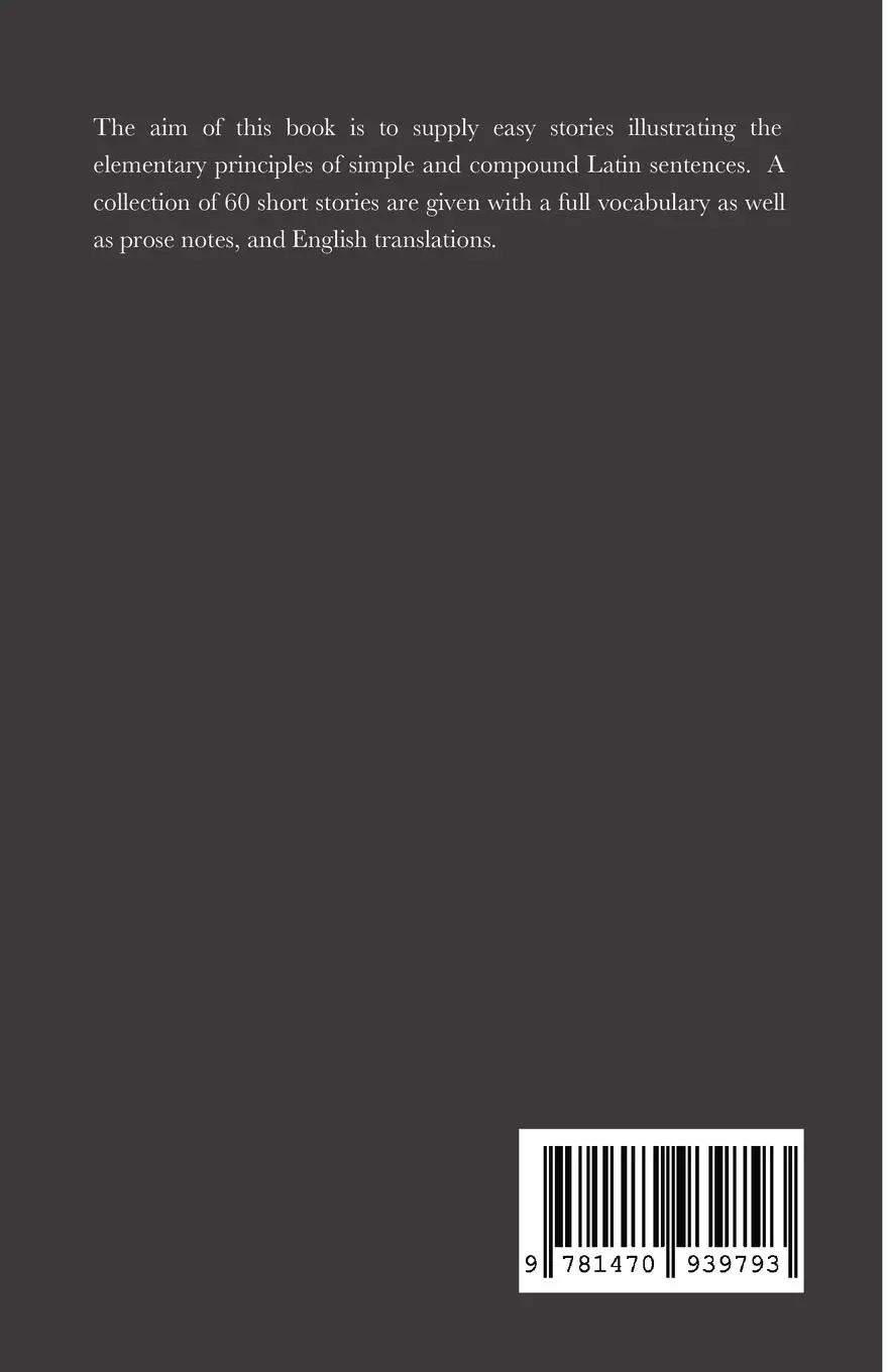 Rückseite: 9781470939793 | Easy Latin Stories For Beginners | With Vocabulary, Notes &amp; Key | Buch