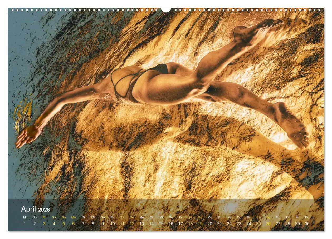 Bild: 9783457279793 | FREUBAD (Wandkalender 2026 DIN A2 quer), CALVENDO Monatskalender