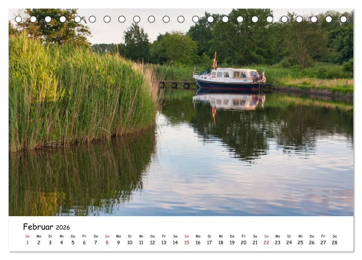 Bild: 9783457729793 | Wassersport Fryslân (Tischkalender 2026 DIN A5 quer), CALVENDO...