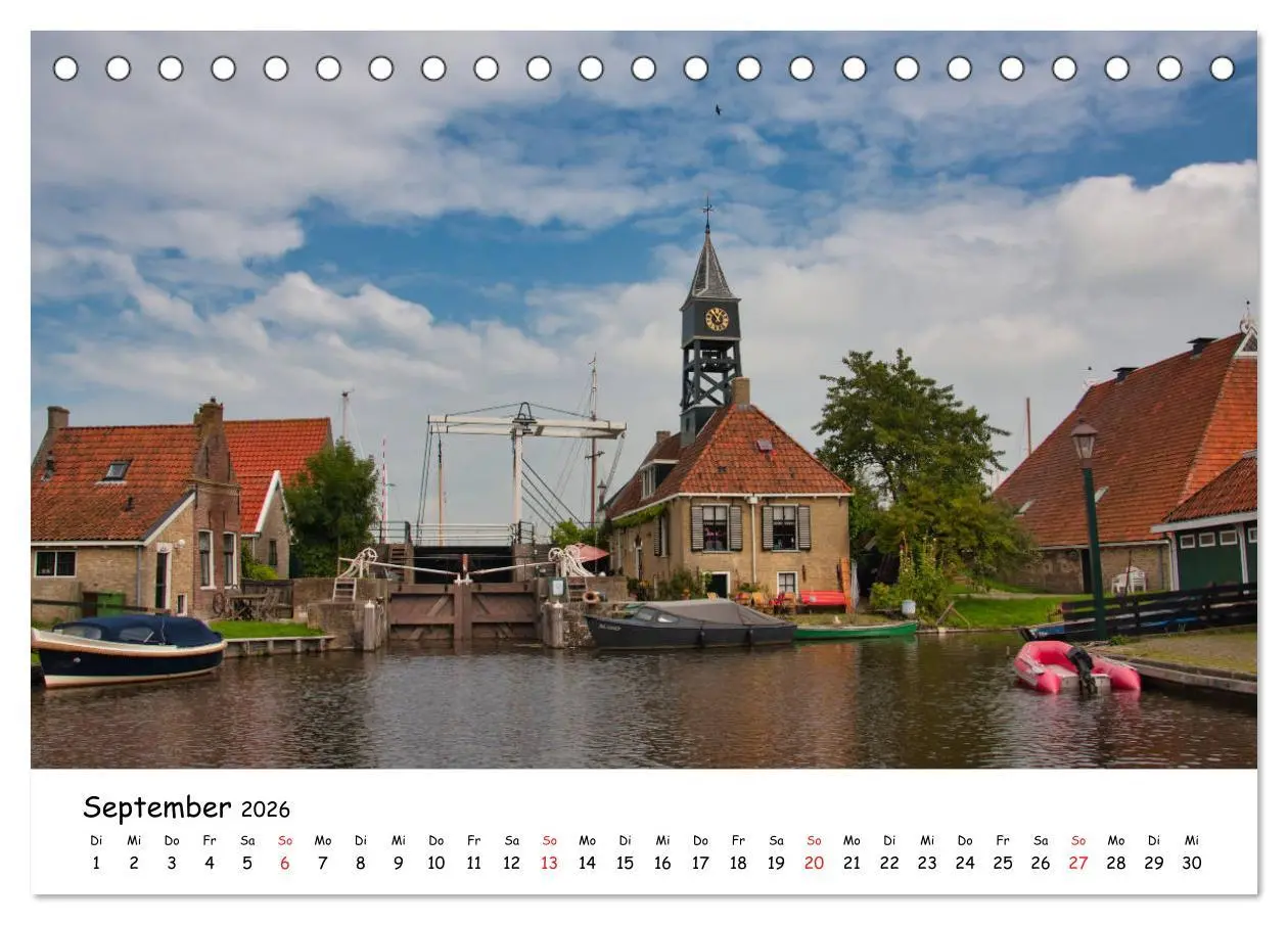 Bild: 9783457729793 | Wassersport Fryslân (Tischkalender 2026 DIN A5 quer), CALVENDO...