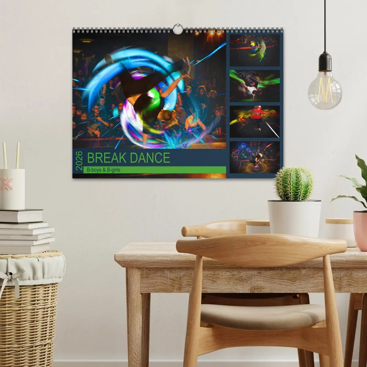 Bild: 9783457969793 | Break Dance B-boys &amp; B-girls (Wandkalender 2026 DIN A3 quer),...