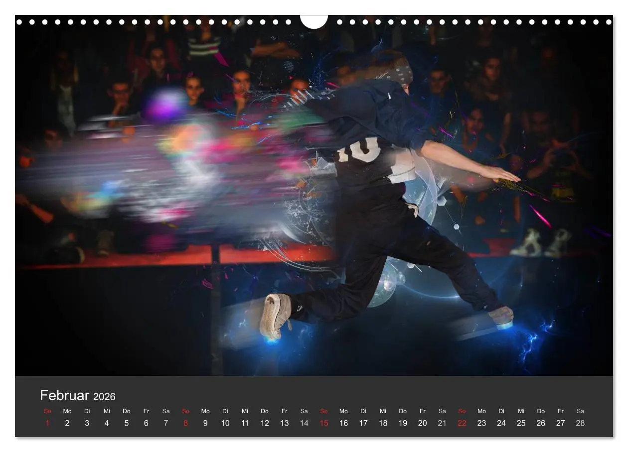 Bild: 9783457969793 | Break Dance B-boys &amp; B-girls (Wandkalender 2026 DIN A3 quer),...