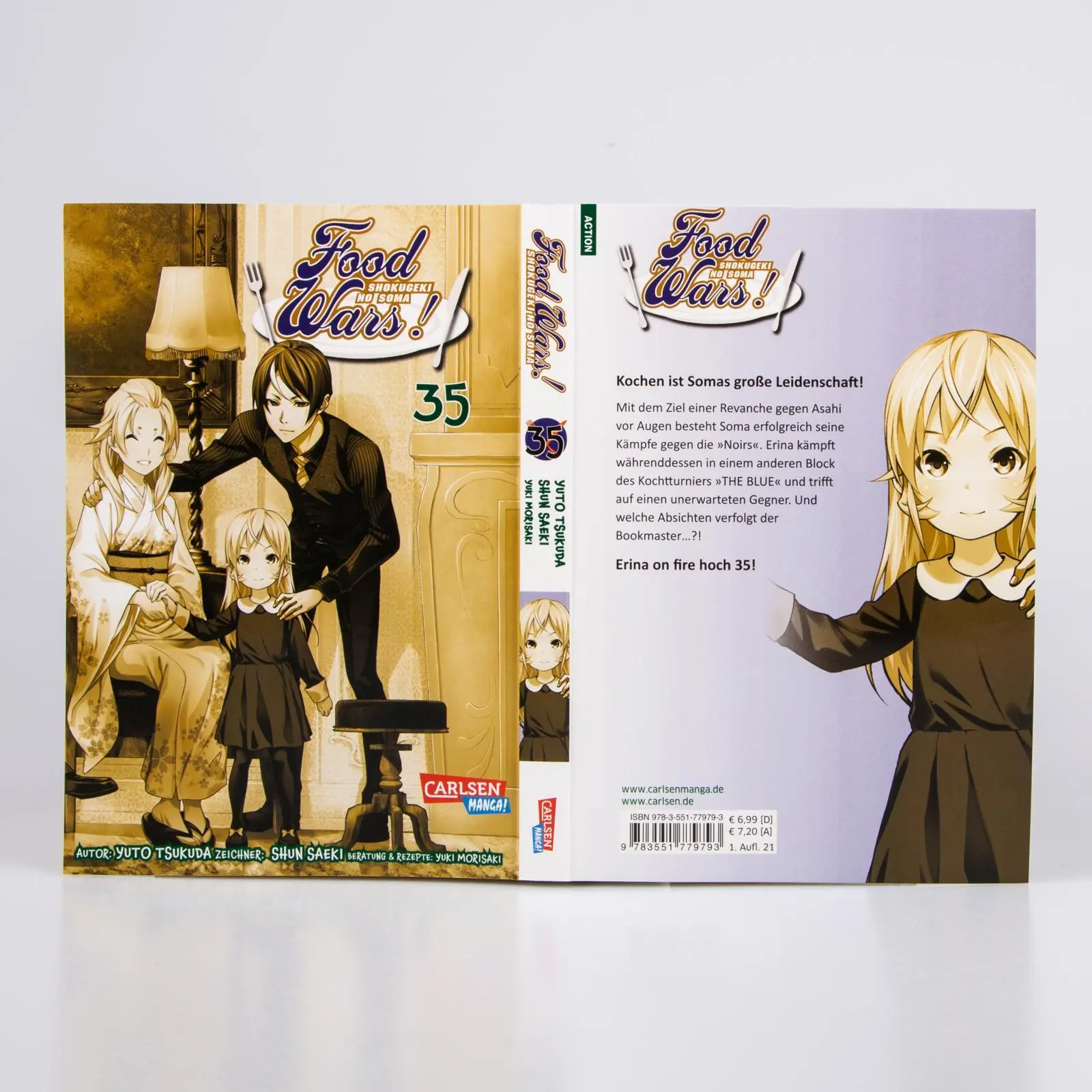 Bild: 9783551779793 | Food Wars - Shokugeki No Soma 35 | Yuki Morisaki (u. a.) | Taschenbuch
