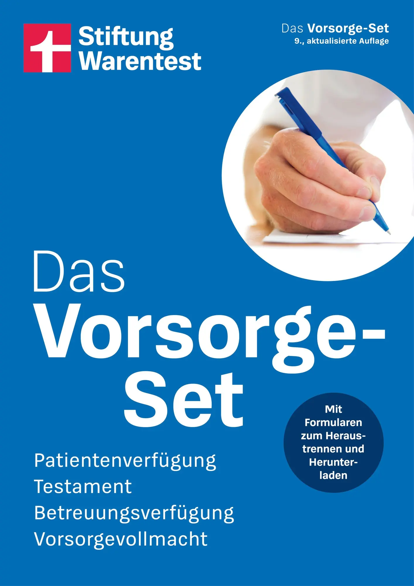 Cover: 9783747109793 | Das Vorsorge-Set | Stiftung Warentest | Taschenbuch | 144 S. | Deutsch