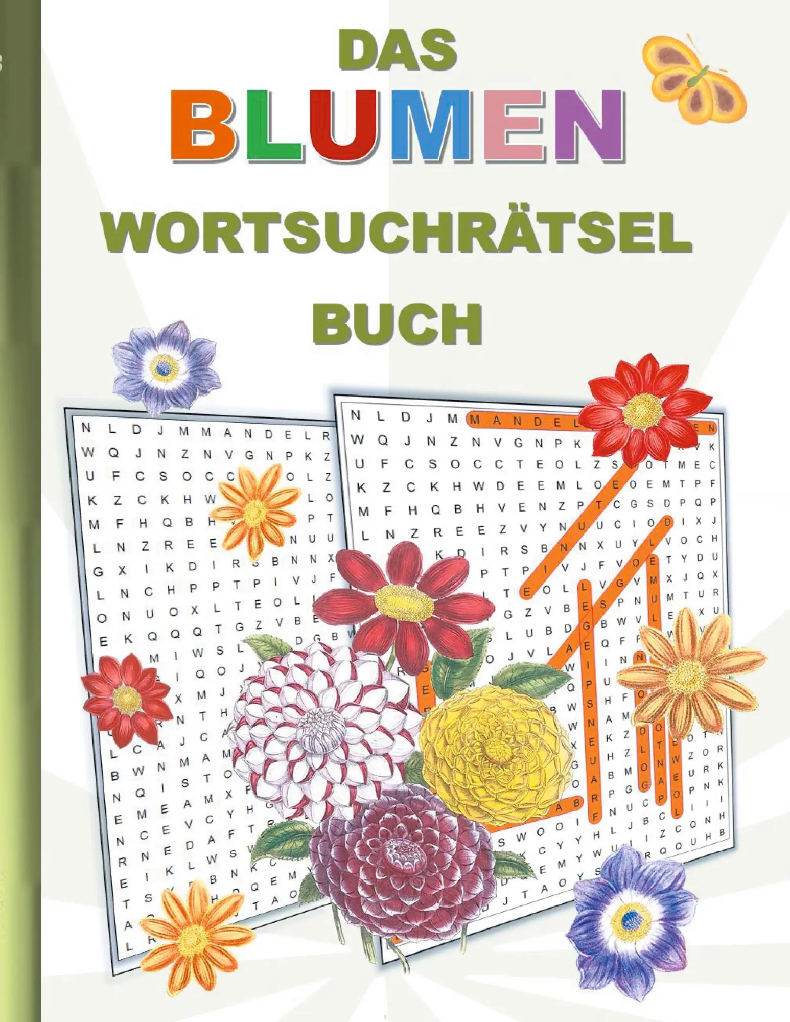 Cover: 9783754349793 | DAS BLUMEN WORTSUCHRÄTSEL BUCH | Brian Gagg | Taschenbuch | Paperback