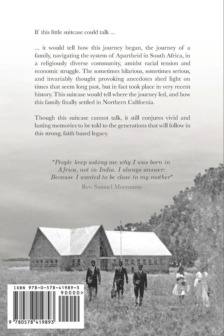Rückseite: 9780578419893 | The 17th Suitcase | Vignettes from a South African Family | Family