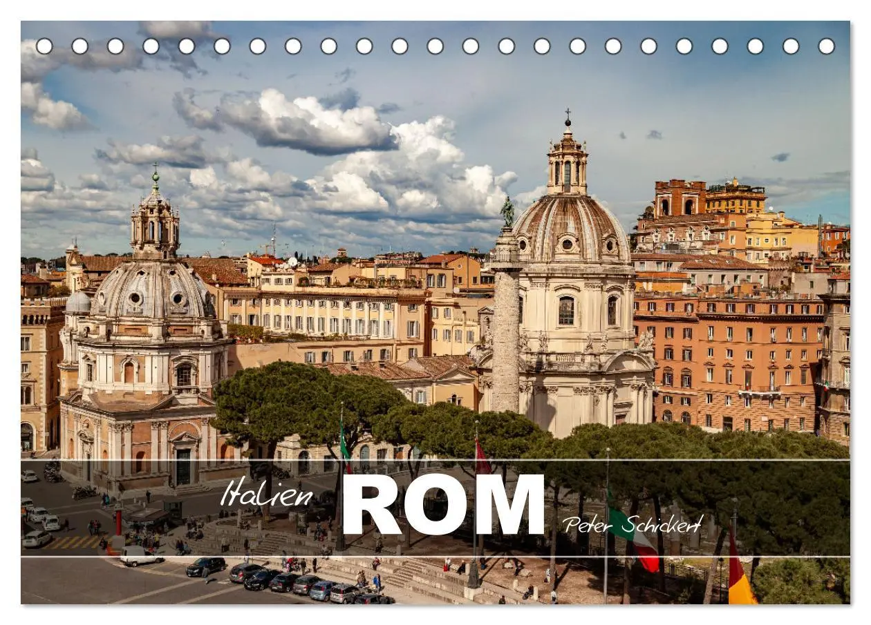 Cover: 9783457269893 | Italien - Rom (Tischkalender 2026 DIN A5 quer), CALVENDO...