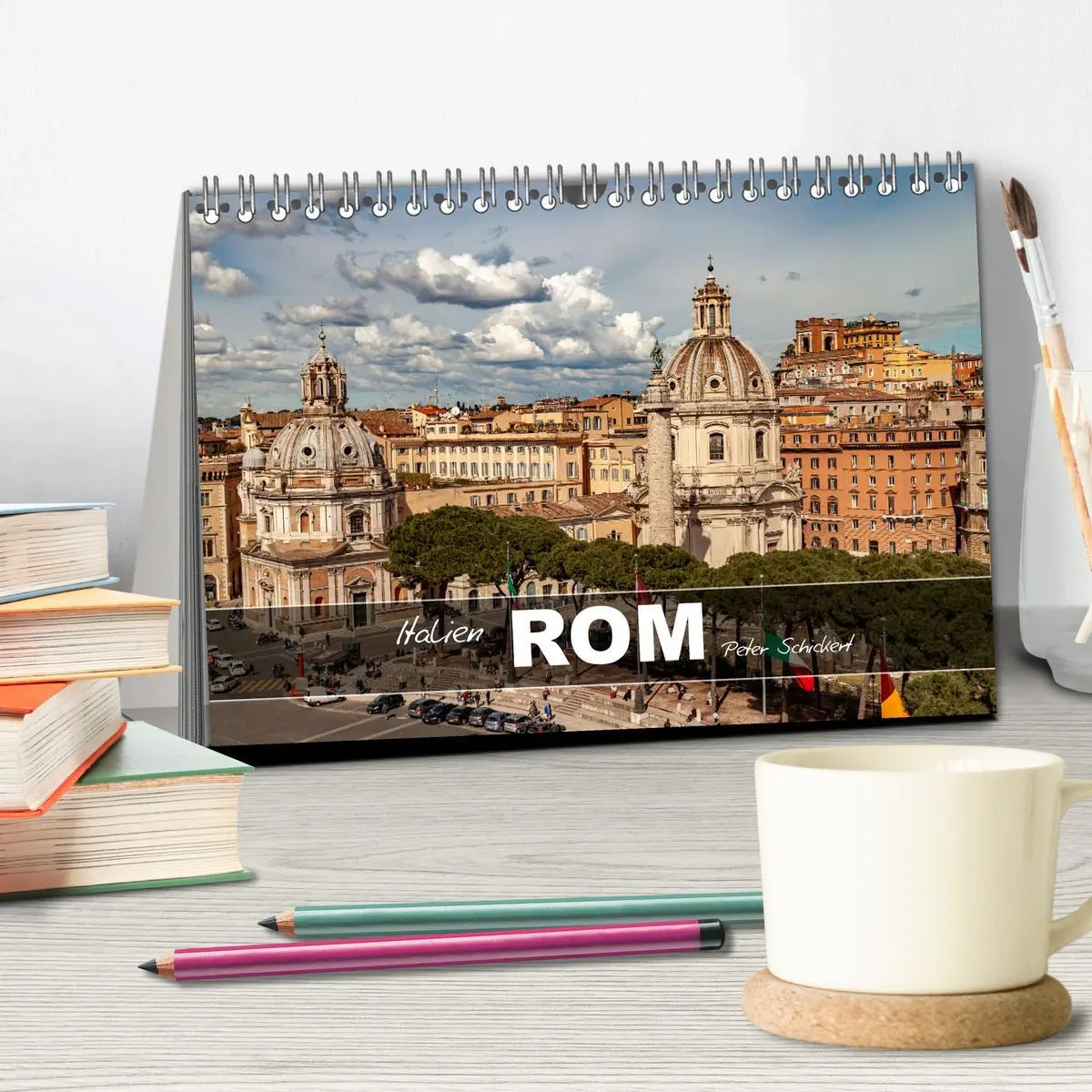 Bild: 9783457269893 | Italien - Rom (Tischkalender 2026 DIN A5 quer), CALVENDO...