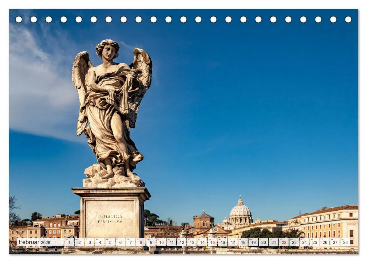 Bild: 9783457269893 | Italien - Rom (Tischkalender 2026 DIN A5 quer), CALVENDO...