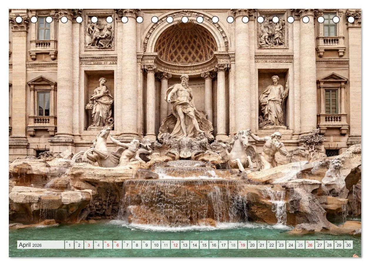 Bild: 9783457269893 | Italien - Rom (Tischkalender 2026 DIN A5 quer), CALVENDO...