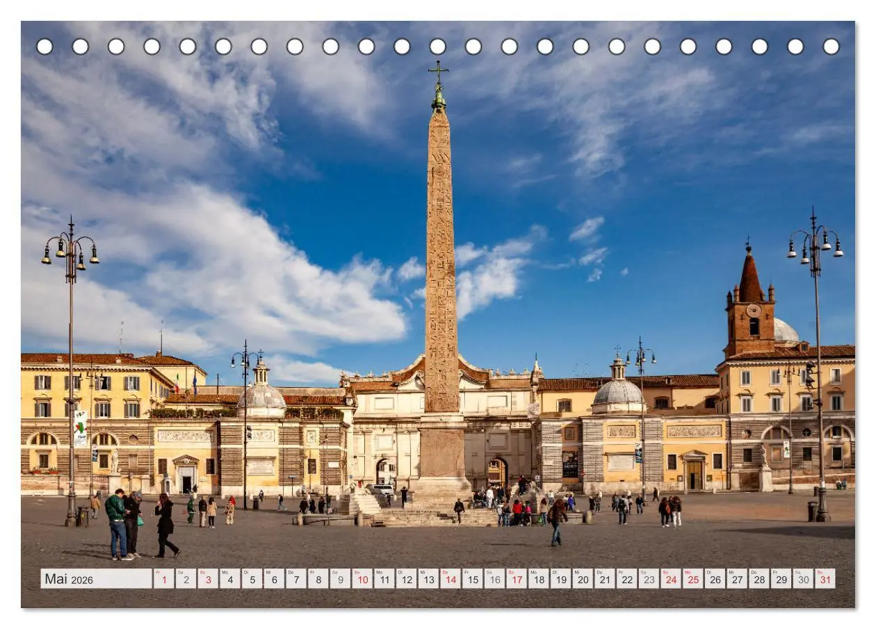 Bild: 9783457269893 | Italien - Rom (Tischkalender 2026 DIN A5 quer), CALVENDO...