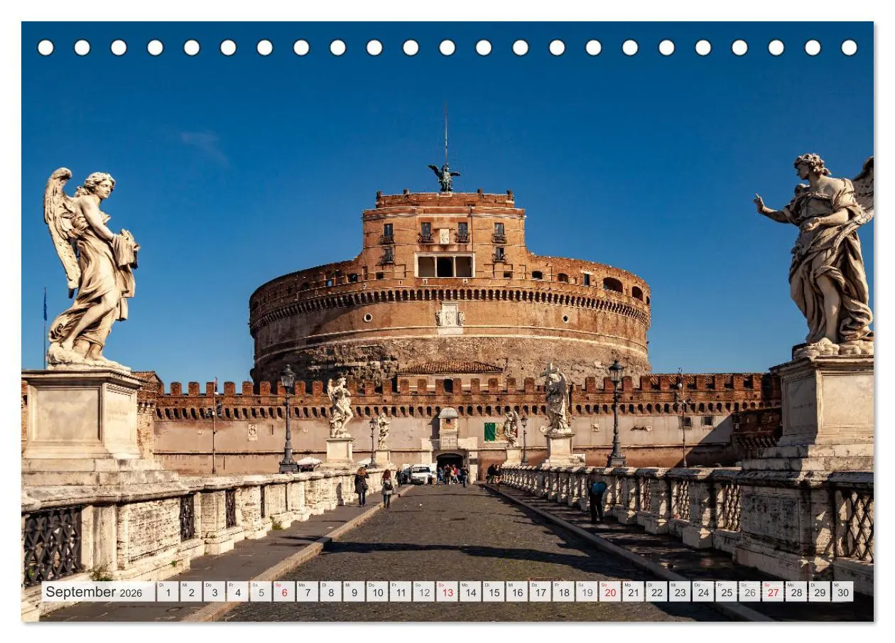 Bild: 9783457269893 | Italien - Rom (Tischkalender 2026 DIN A5 quer), CALVENDO...