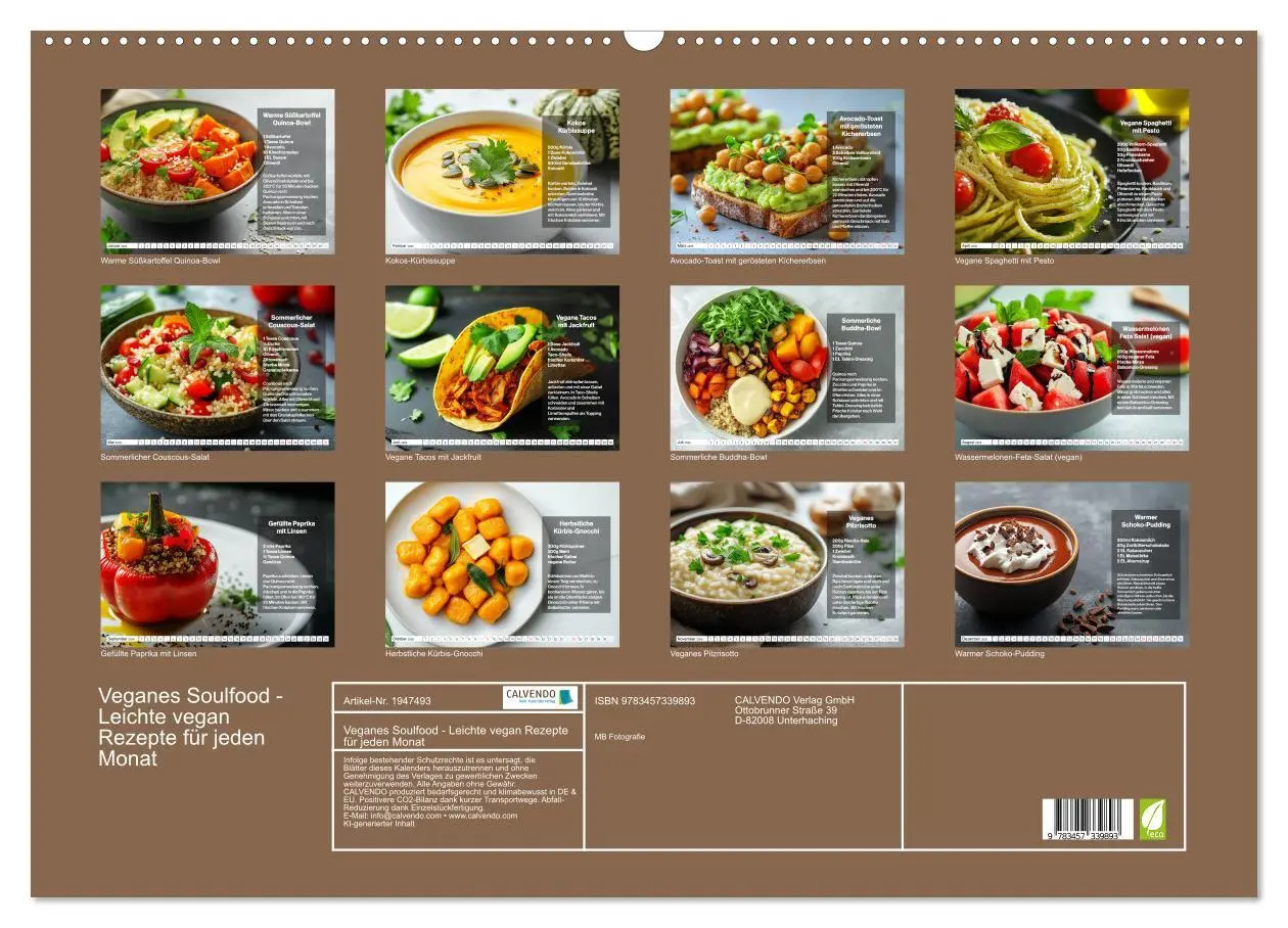 Bild: 9783457339893 | Veganes Soulfood - Leichte vegan Rezepte für jeden Monat...