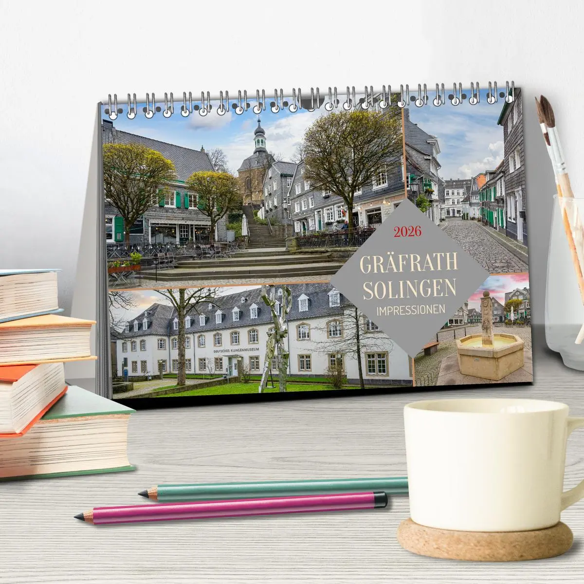 Bild: 9783457409893 | Solingen-Gräfrath Impressionen (Tischkalender 2026 DIN A5 quer),...