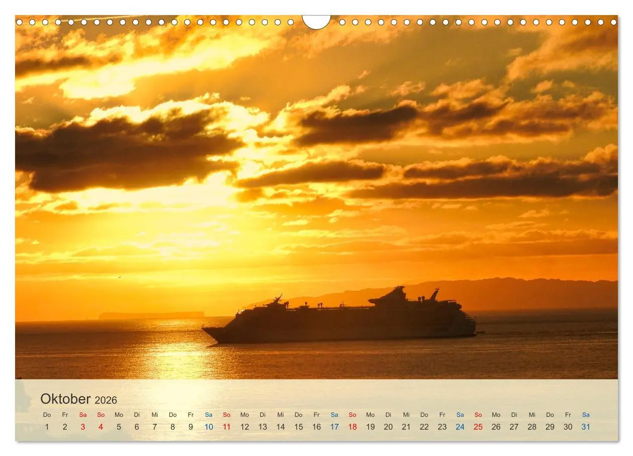 Bild: 9783457649893 | Wenn die Sonne unter geht (Wandkalender 2026 DIN A3 quer), CALVENDO...