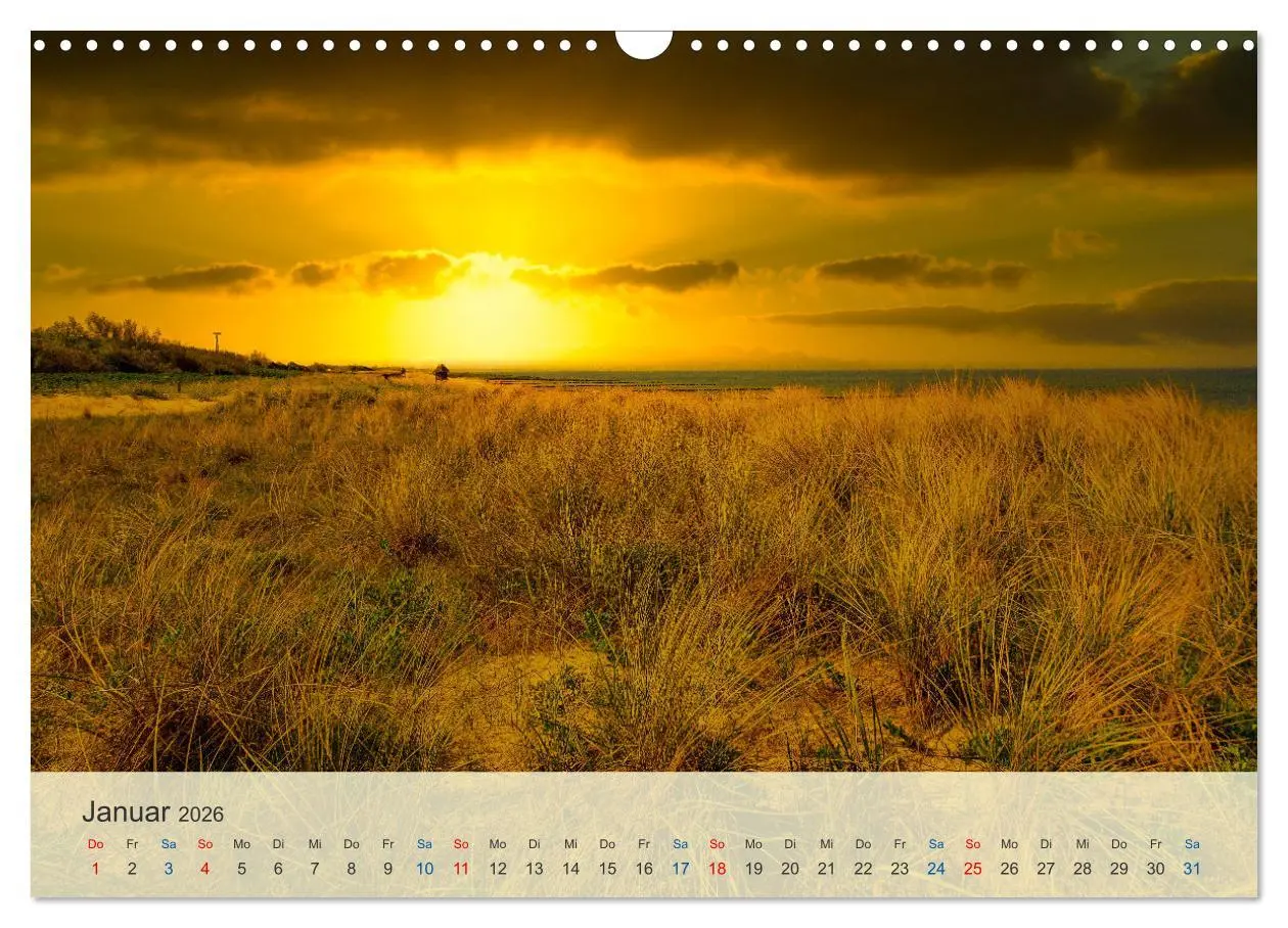 Bild: 9783457649893 | Wenn die Sonne unter geht (Wandkalender 2026 DIN A3 quer), CALVENDO...