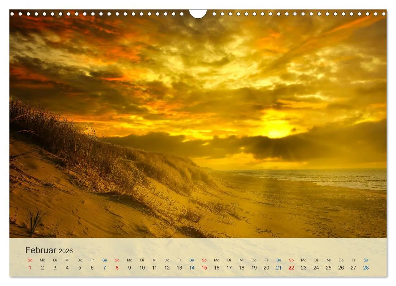 Bild: 9783457649893 | Wenn die Sonne unter geht (Wandkalender 2026 DIN A3 quer), CALVENDO...