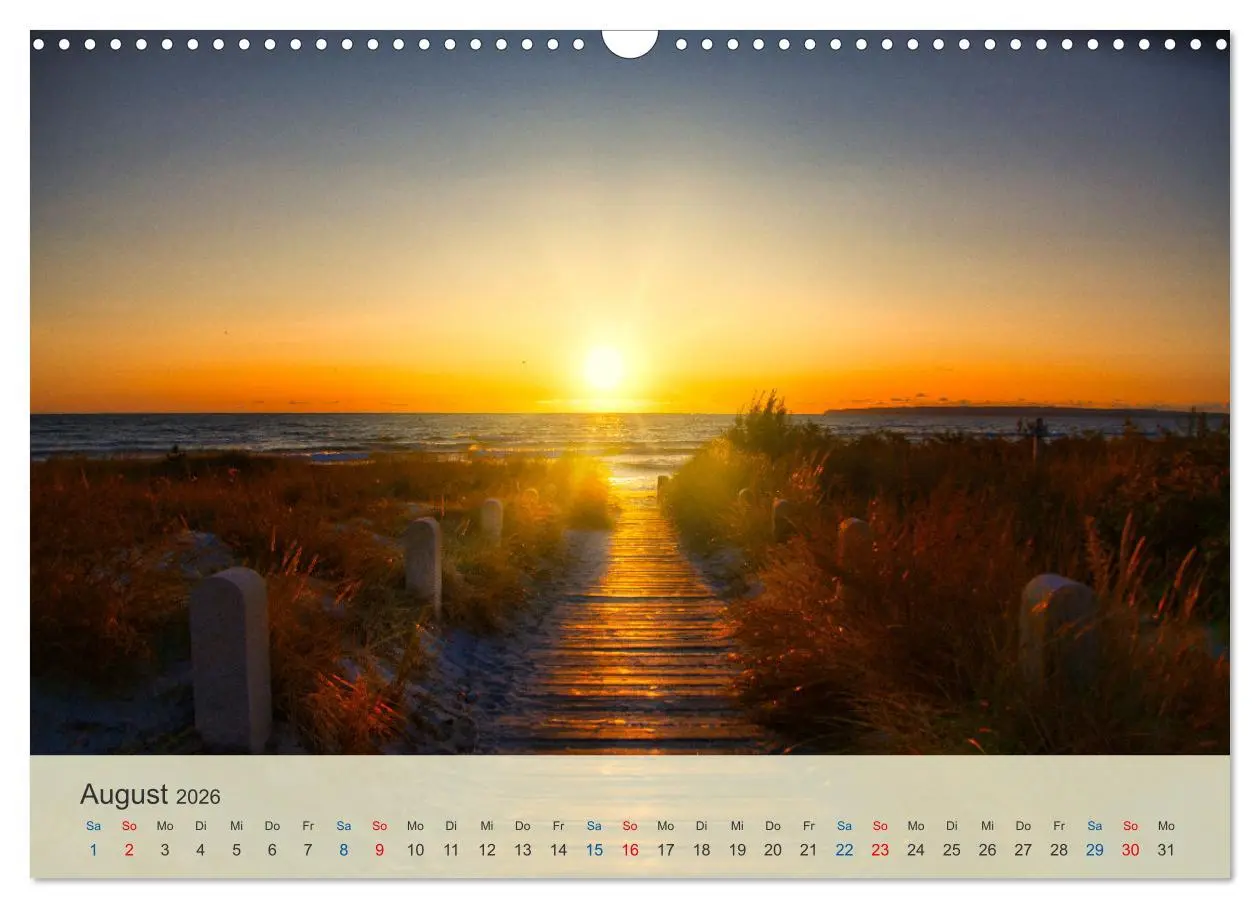 Bild: 9783457649893 | Wenn die Sonne unter geht (Wandkalender 2026 DIN A3 quer), CALVENDO...