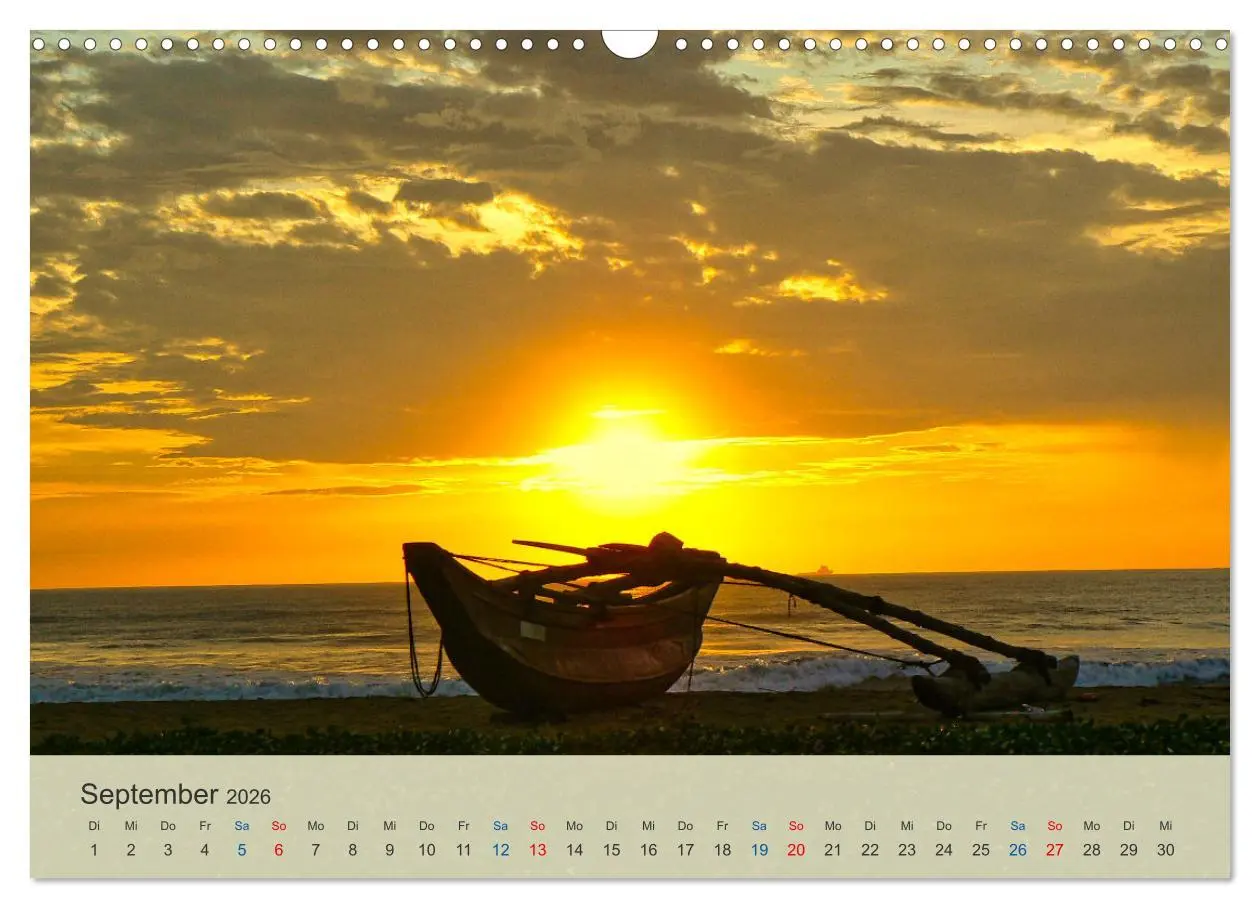 Bild: 9783457649893 | Wenn die Sonne unter geht (Wandkalender 2026 DIN A3 quer), CALVENDO...