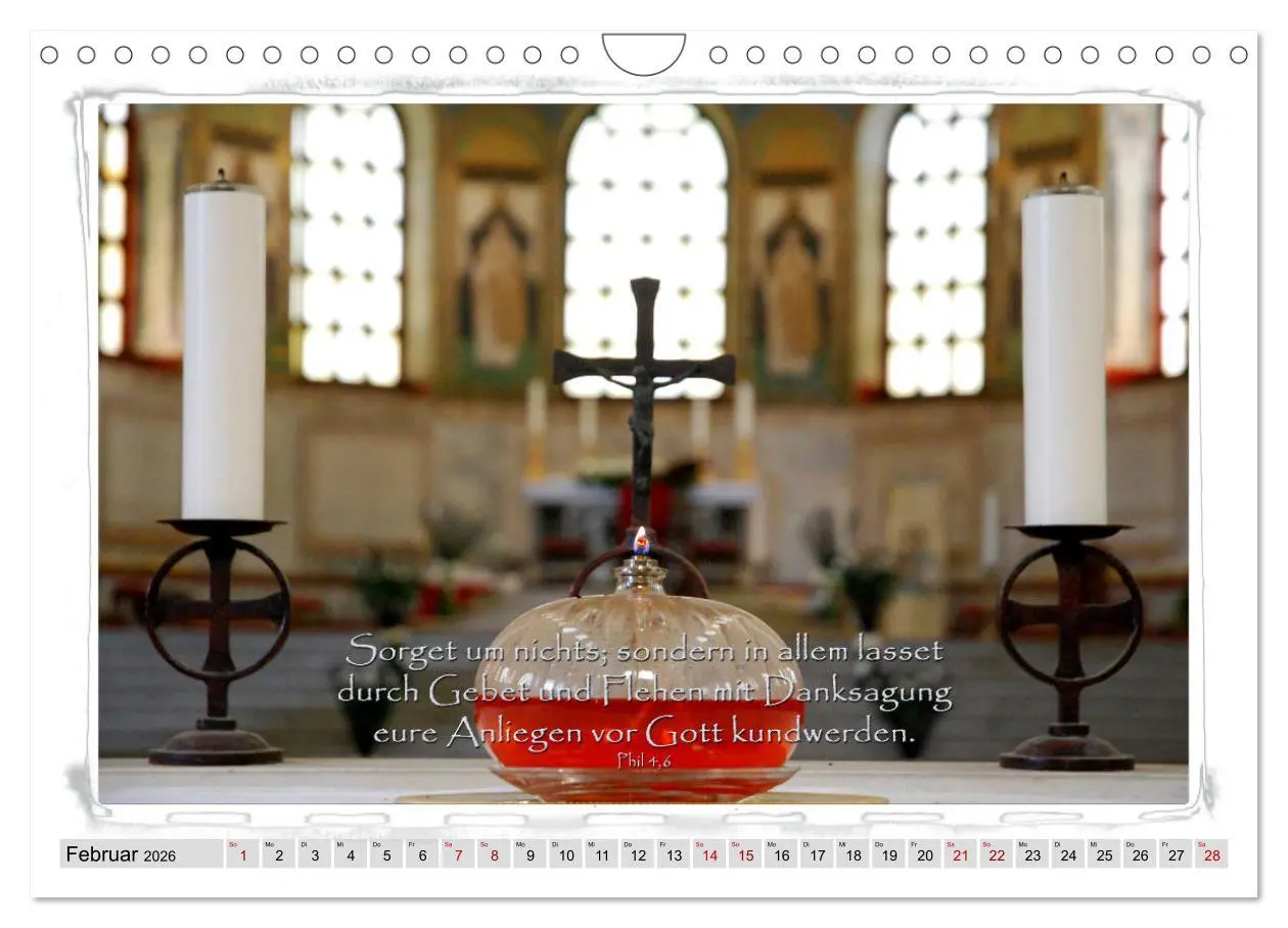 Bild: 9783457889893 | Biblische Sprüche und Verse (Wandkalender 2026 DIN A4 quer),...