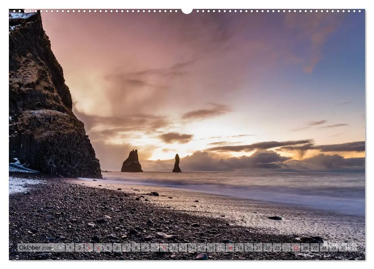 Bild: 9783457959893 | Island im Winter (Wandkalender 2026 DIN A2 quer), CALVENDO...