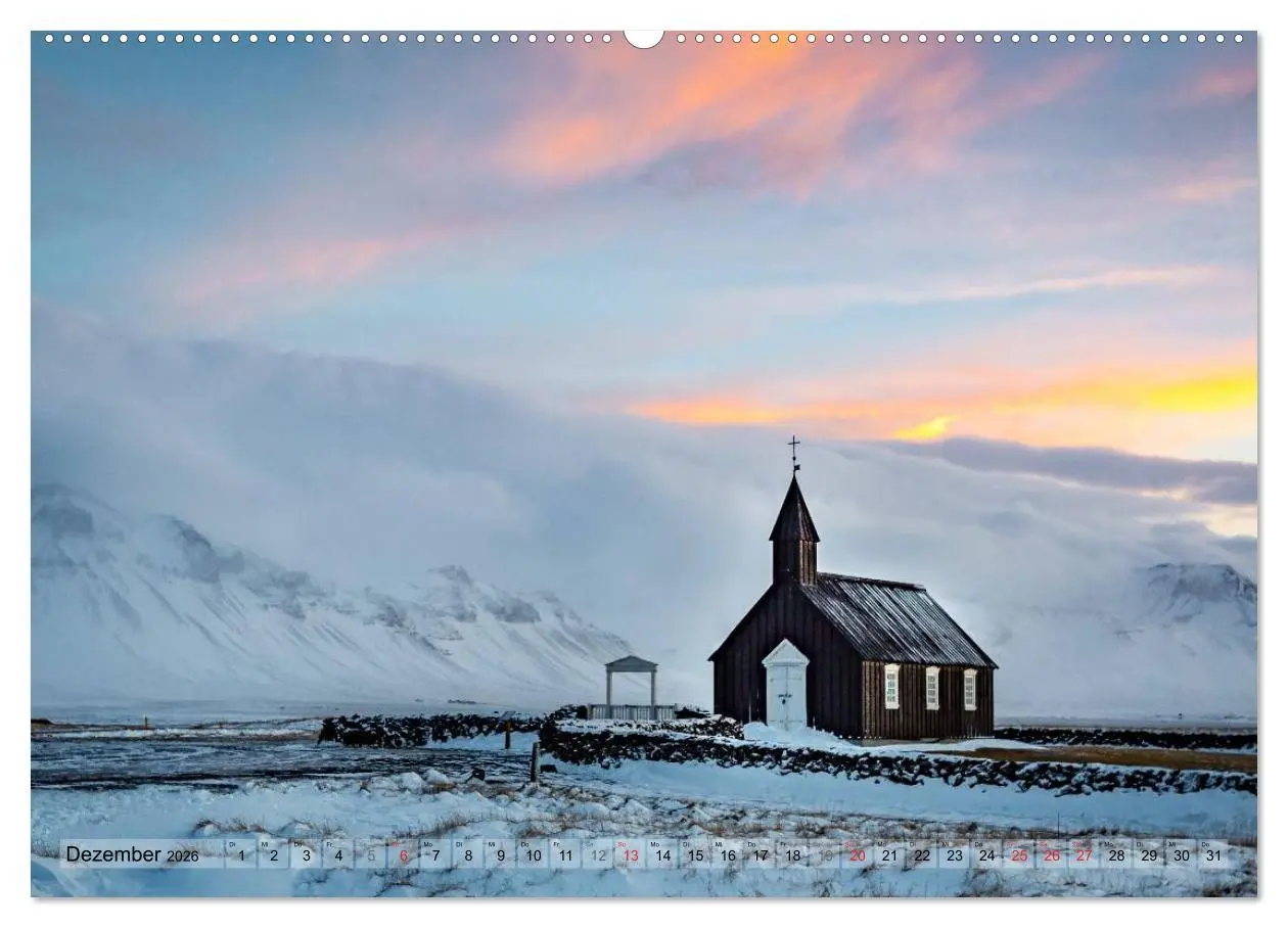 Bild: 9783457959893 | Island im Winter (Wandkalender 2026 DIN A2 quer), CALVENDO...