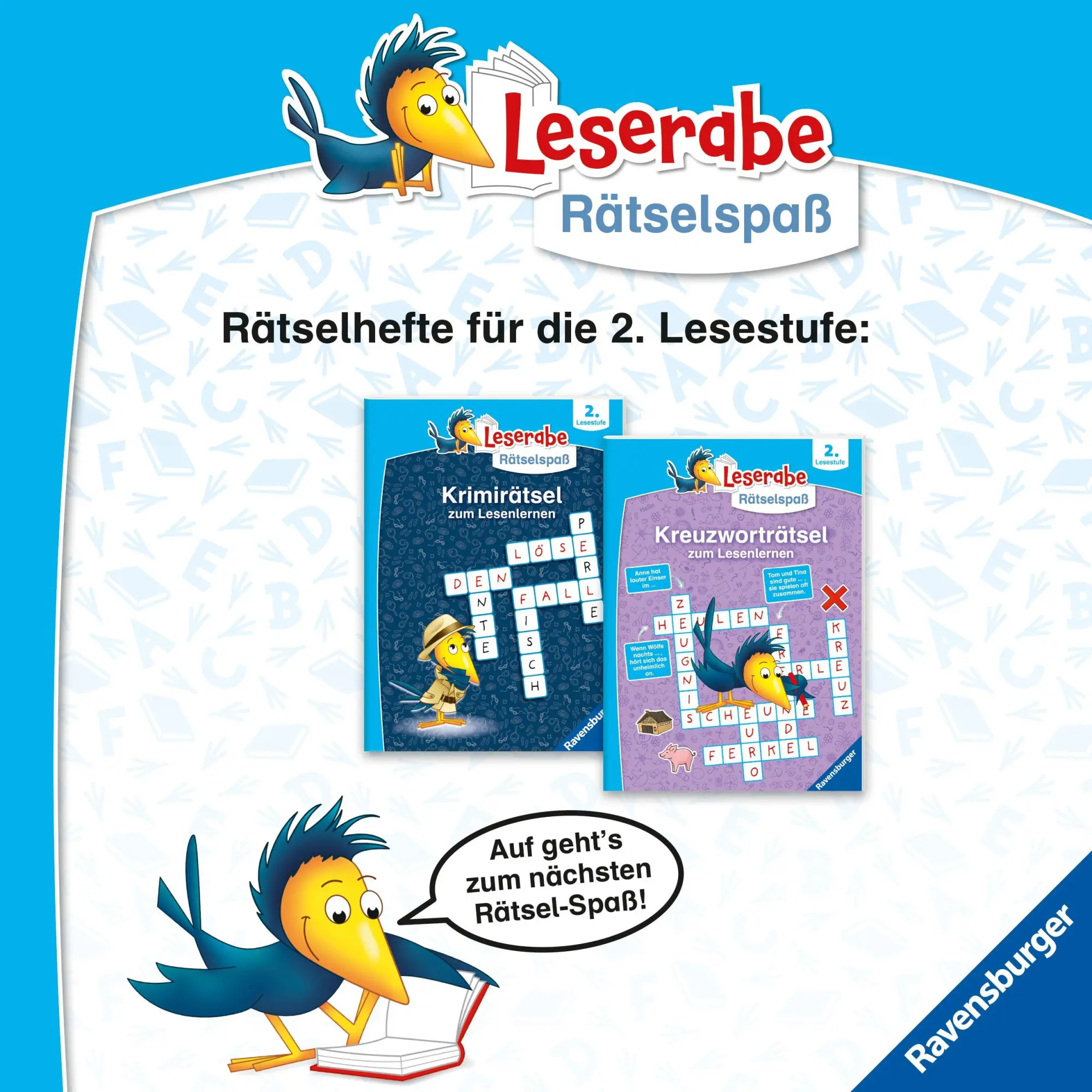 Bild: 9783473489893 | Ravensburger Leserabe Rätselspaß - Kreuzworträtsel zum Lesenlernen...
