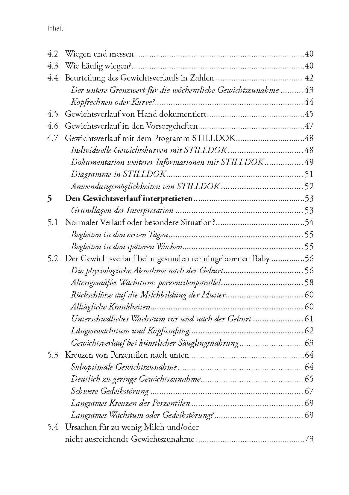 Bild: 9783940529893 | Gewichtsverlauf und Stillen | Dokumentieren, Beurteilen, Begleiten