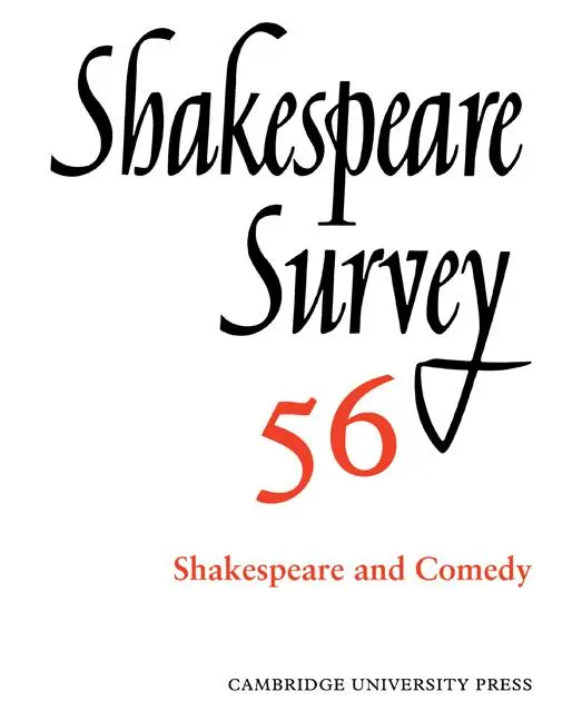 Cover: 9780521049993 | Shakespeare Survey | Peter Holland | Taschenbuch | Englisch | 2007