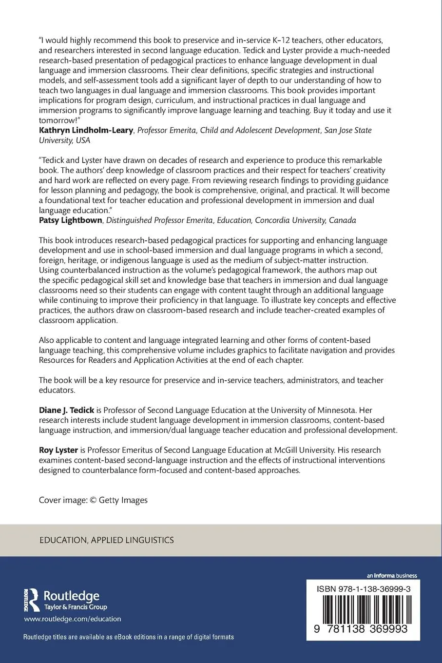 Rückseite: 9781138369993 | Scaffolding Language Development in Immersion and Dual Language...