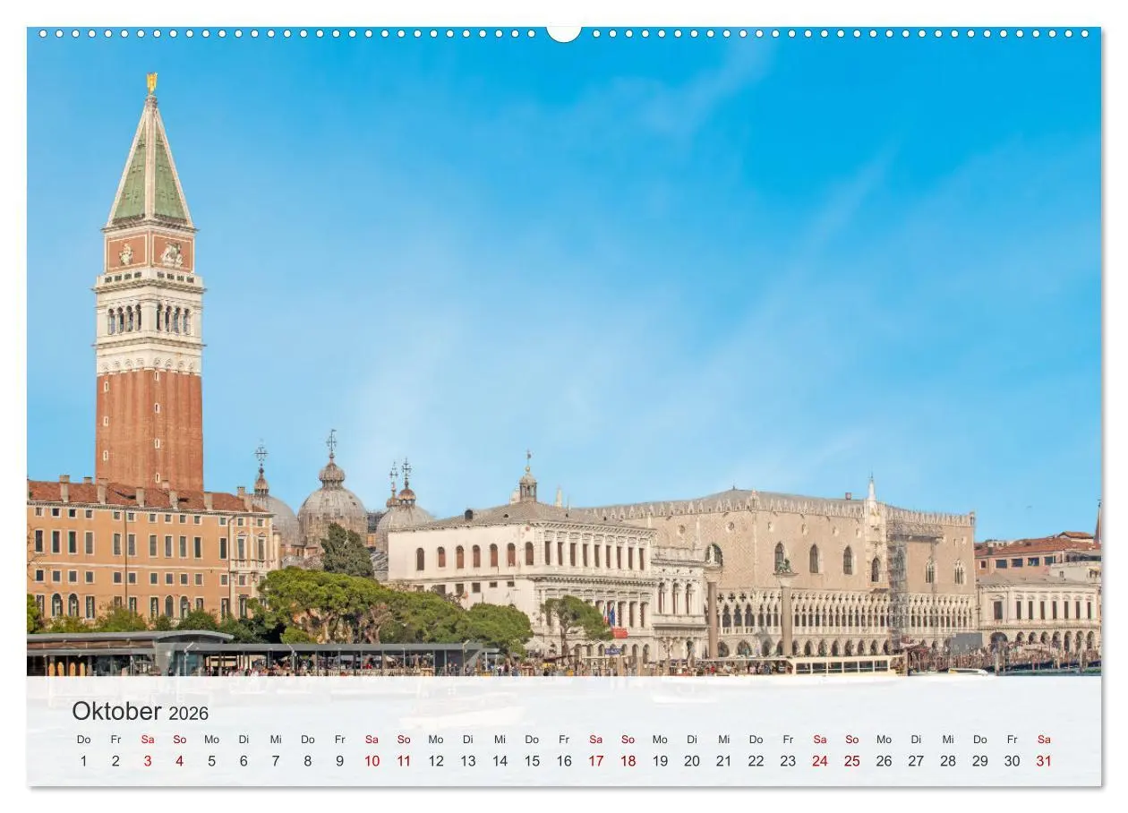 Bild: 9783457259993 | Venedig - Romantische Stadt am Canal Grande (Wandkalender 2026 DIN...