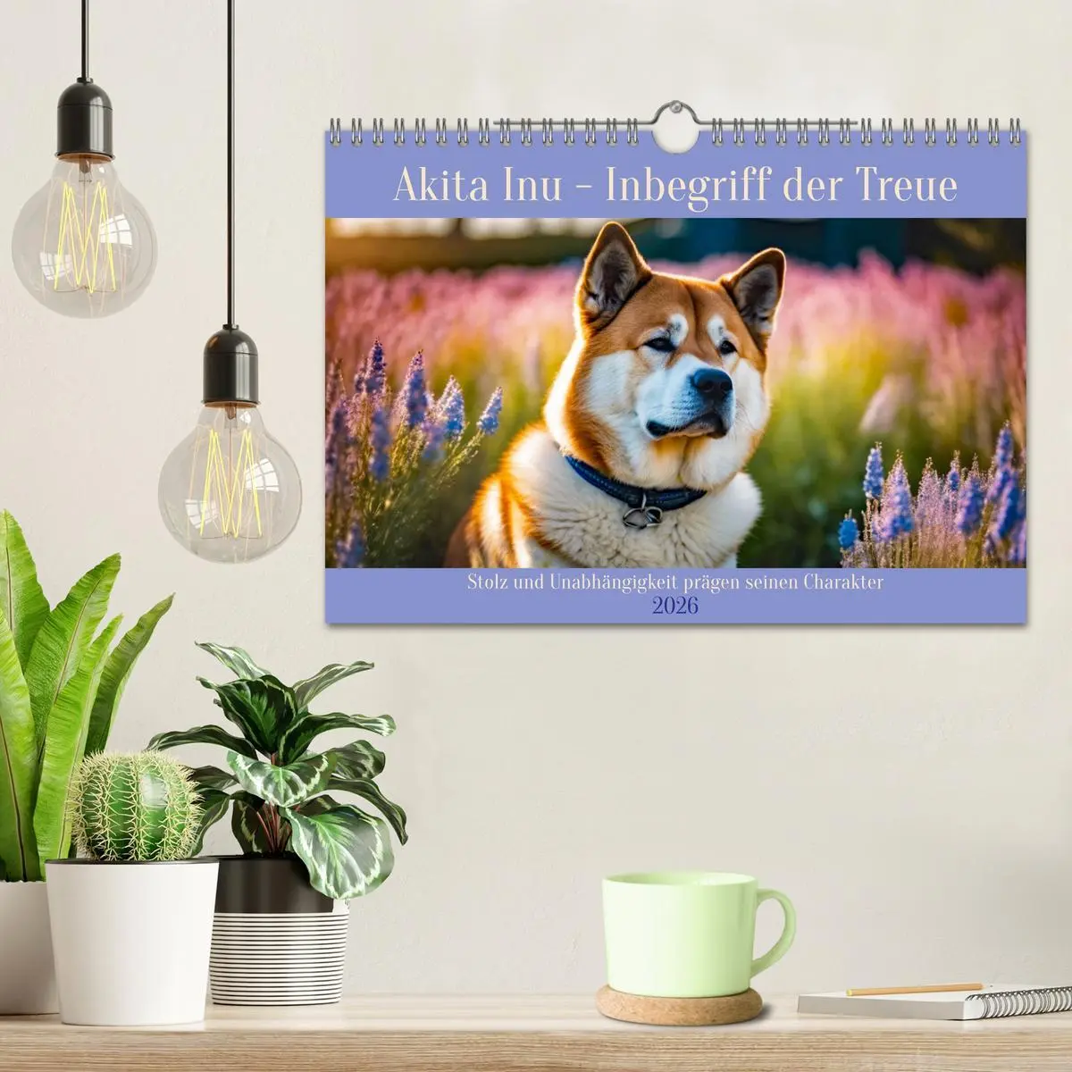 Bild: 9783457329993 | Akita Inu - Inbegriff der Treue (Wandkalender 2026 DIN A4 quer),...