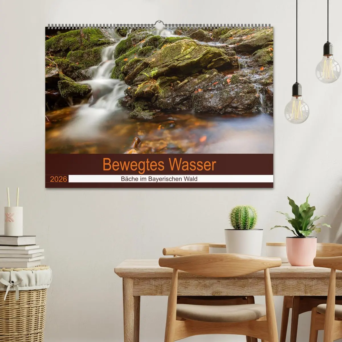 Bild: 9783457639993 | Bewegtes Wasser (Wandkalender 2026 DIN A2 quer), CALVENDO...