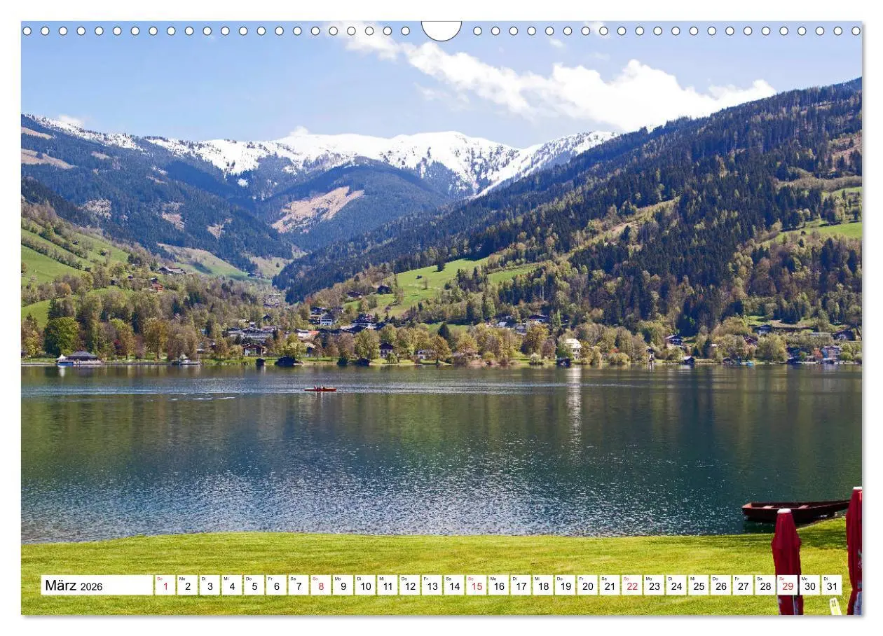 Bild: 9783457879993 | Der Zeller See im schönen Salzburger Land (Wandkalender 2026 DIN A3...