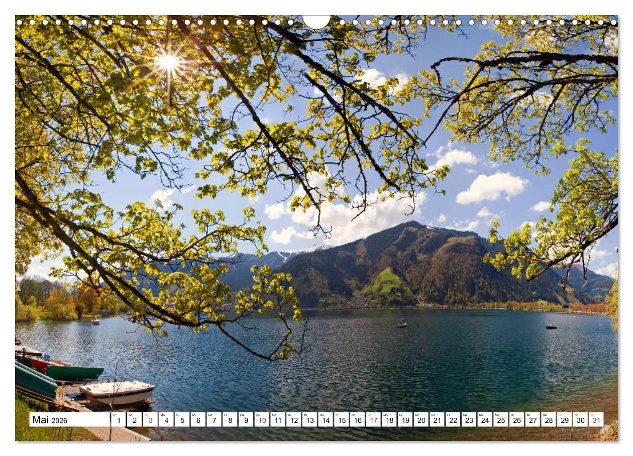 Bild: 9783457879993 | Der Zeller See im schönen Salzburger Land (Wandkalender 2026 DIN A3...