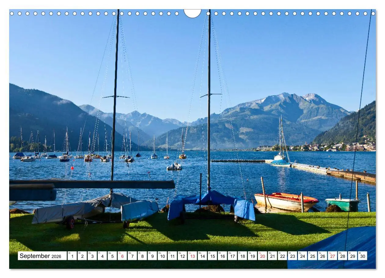 Bild: 9783457879993 | Der Zeller See im schönen Salzburger Land (Wandkalender 2026 DIN A3...