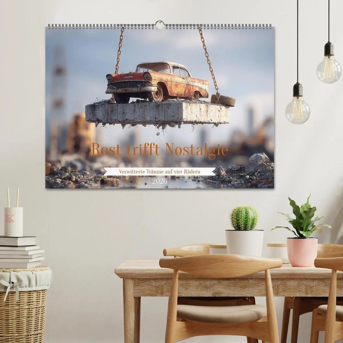 Bild: 9783516659993 | Rost trifft Nostalgie (Wandkalender 2026 DIN A2 quer), CALVENDO...