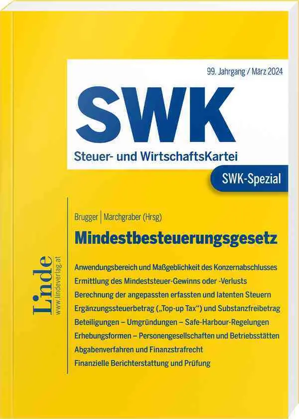 Cover: 9783707349993 | SWK-Spezial Mindestbesteuerungsgesetz | Florian Brugger (u. a.) | Buch