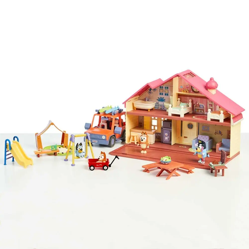 Bild: 630996130094 | BLUEY Figuren-4er-Pack (Familie) | 300157 | Deutsch | 2024 | InVento